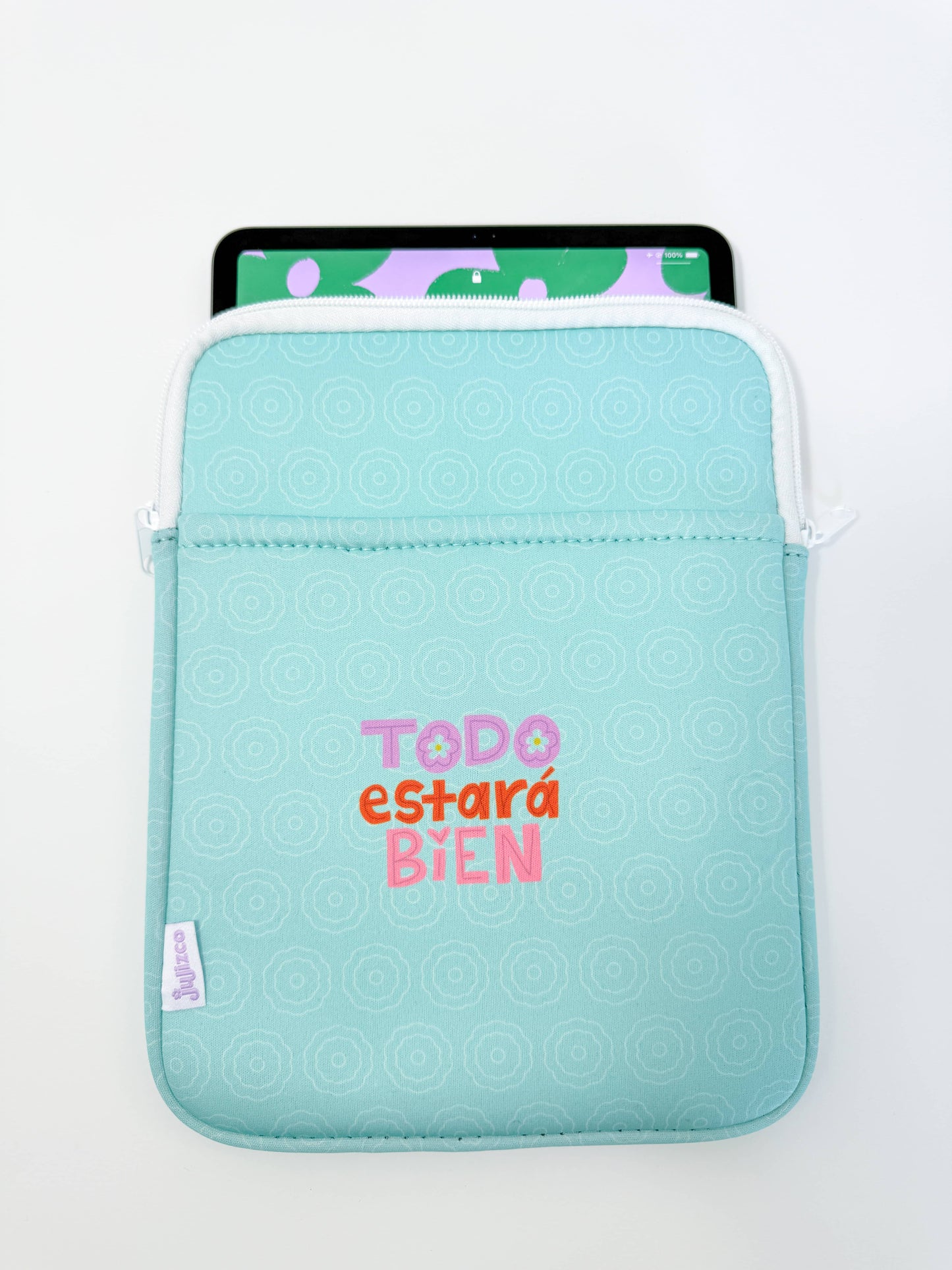 LARGE 10.5" Todo Estará Bien - Readers Protective Sleeve