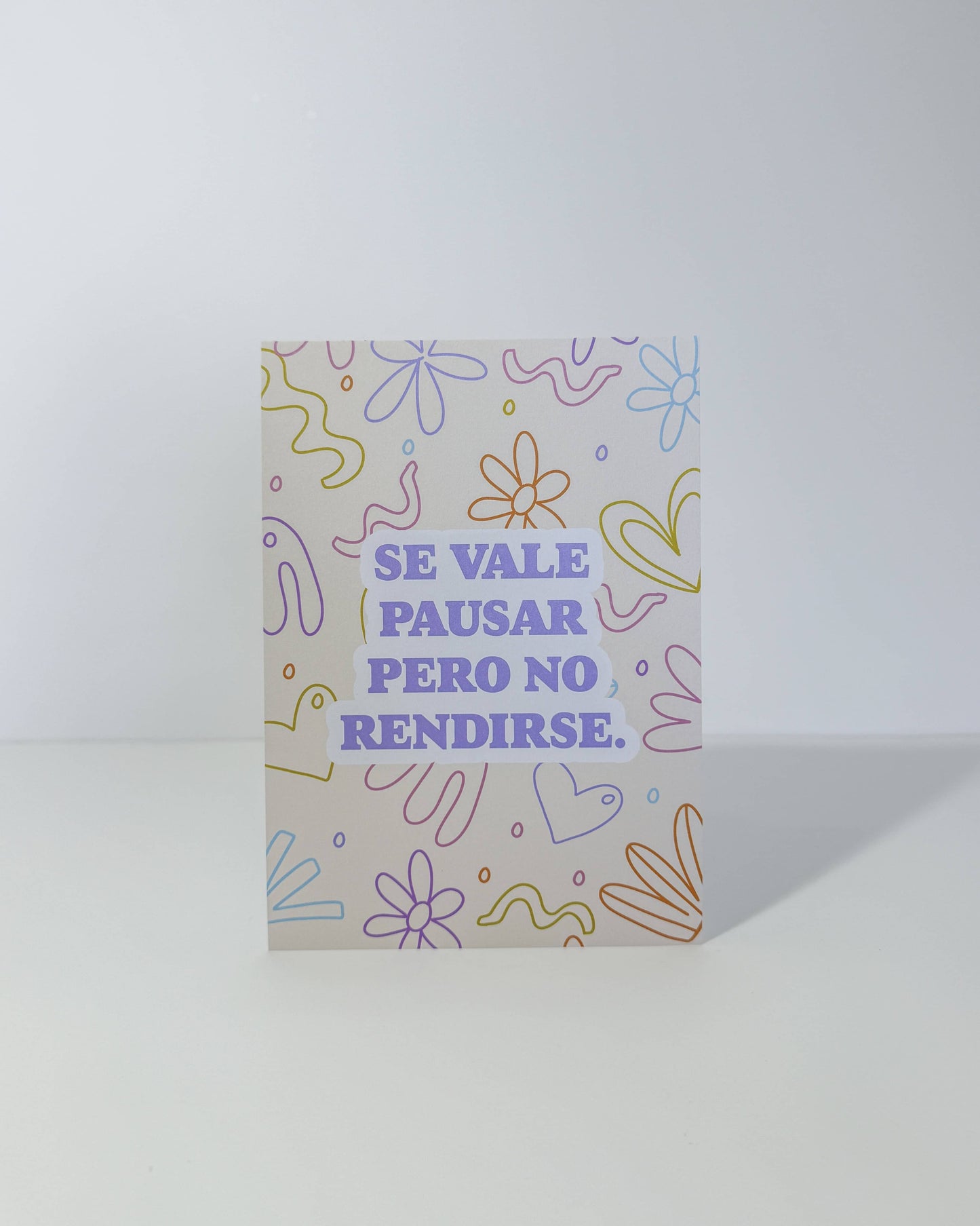 Se Vale Pausar Pero No Rendirse Art Print 5x7