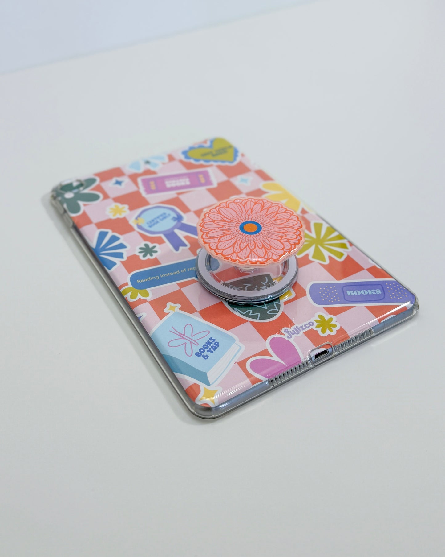 Pink Cutie Flower Magnetic Grip Holder