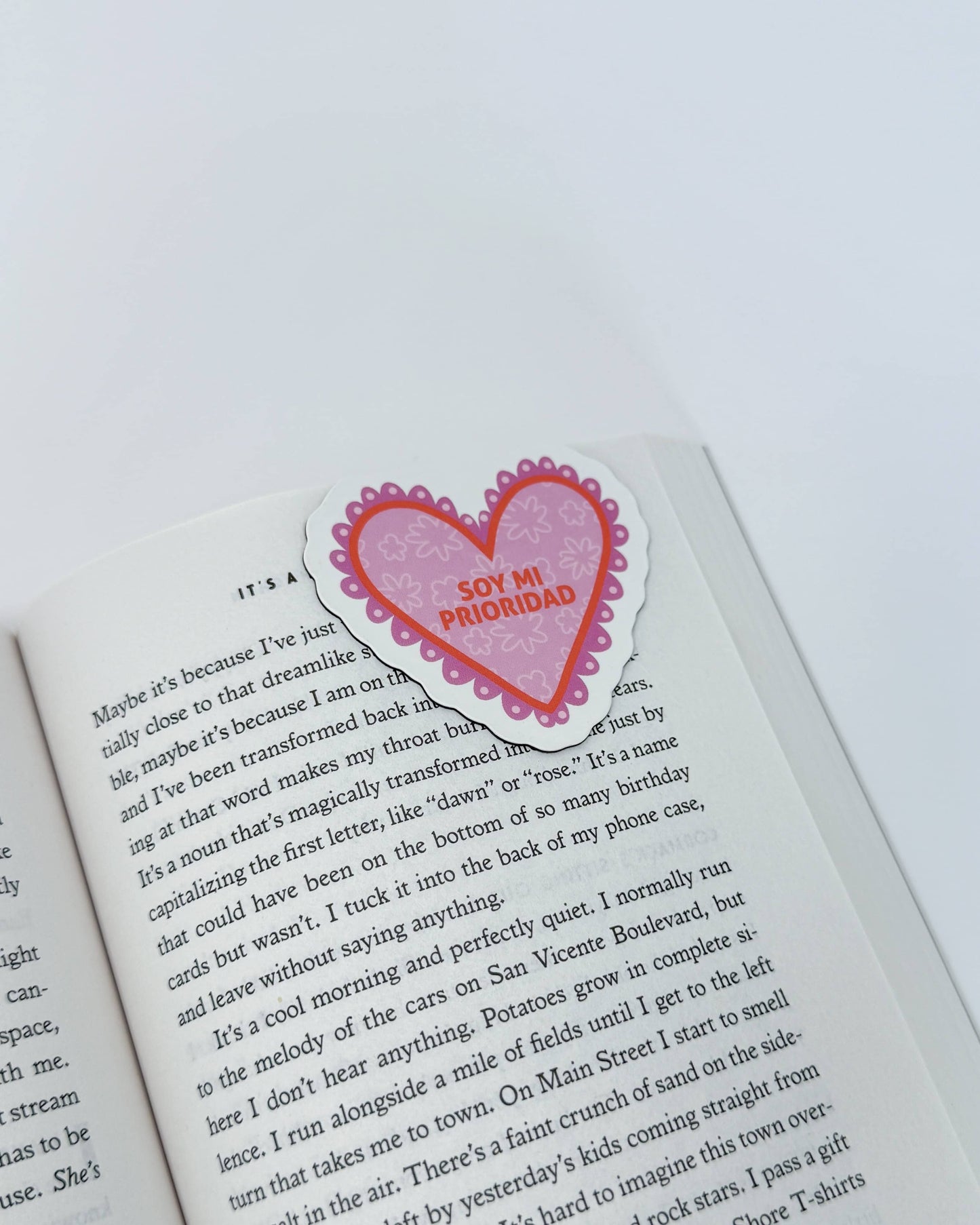 Soy Mi Prioridad Magnetic Bookmark