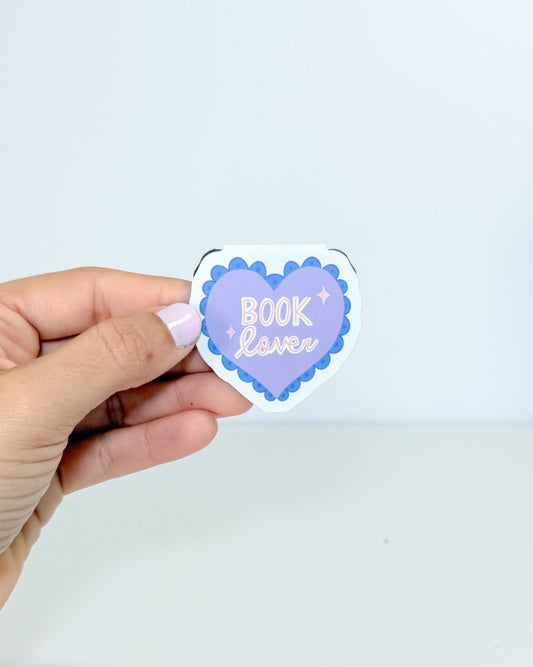 Book Lover Magnetic Bookmark