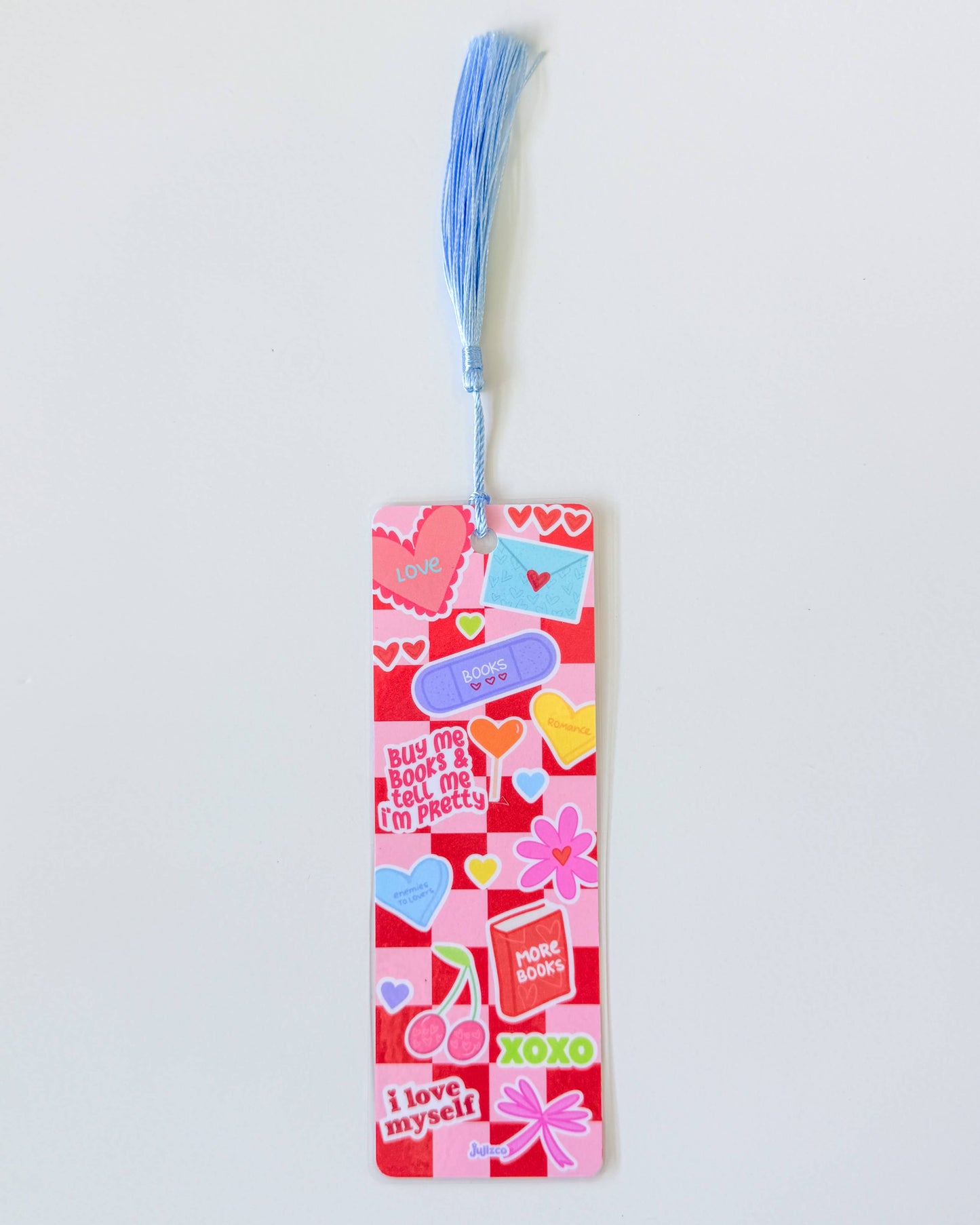 Valentines Junk Bookmark