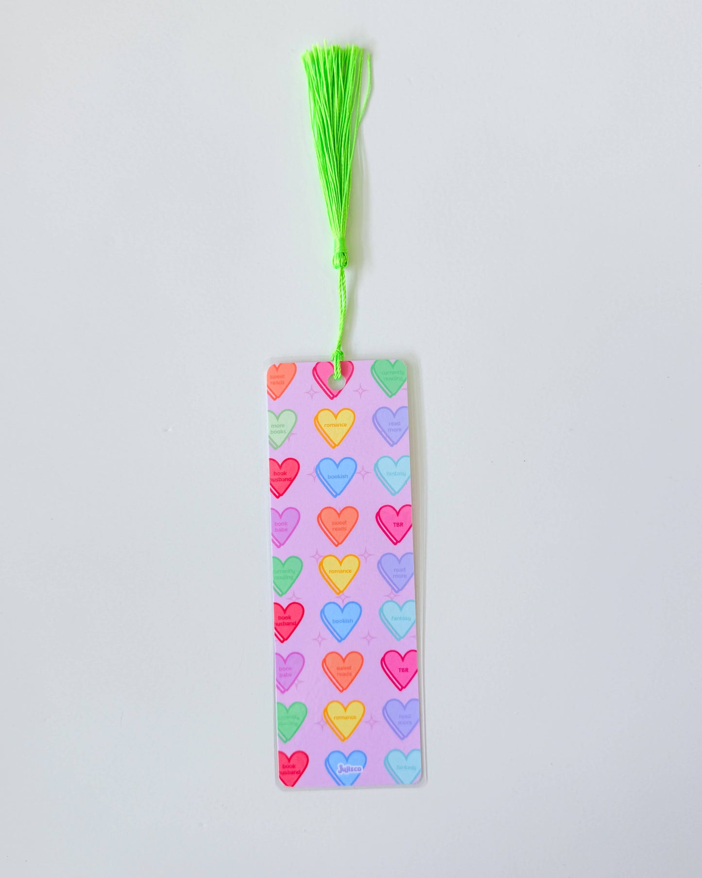 Candy Hearts Bookmark