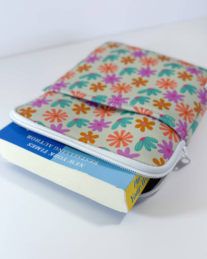 REGULAR 8.5" Flower Paradise Readers Protective Sleeve