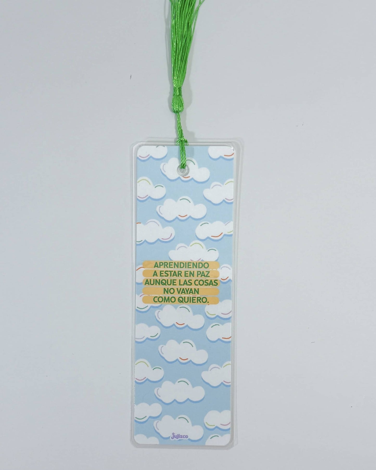 Aprendiendo a estar en paz Bookmark