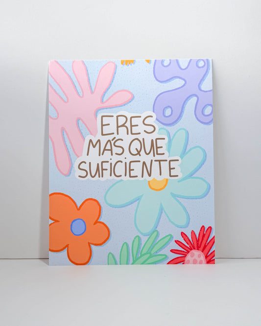 Eres Más Que Suficiente Art Print 8x10