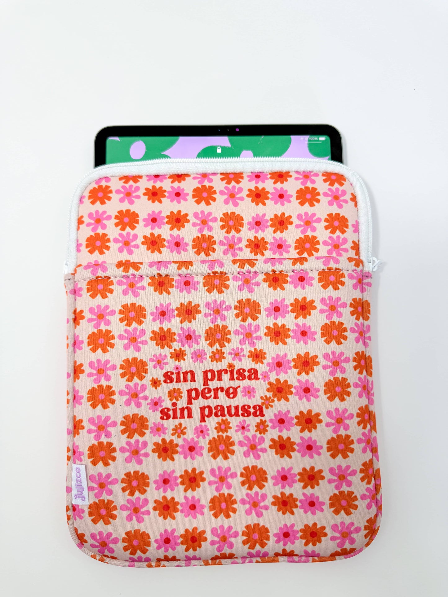 LARGE 10.5" - Sin Prisa Pero Sin Pausa Readers Protective Sleeve