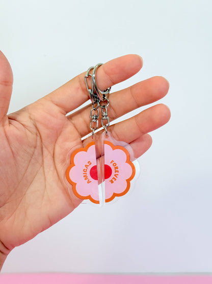 Amigas Forever Bundle Keychain – Set de Llaveros Matching 🌸💖