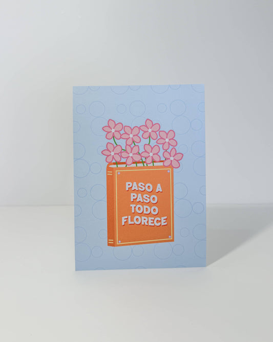 Paso a Paso Todo Florece Art Print 5x7