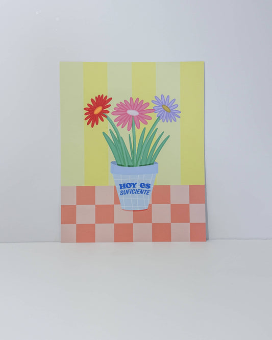 Hoy Es Suficiente Art Print 8x10
