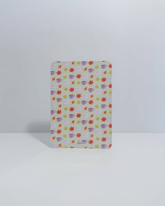 Coffee & Leaves Fall Kindle Insert