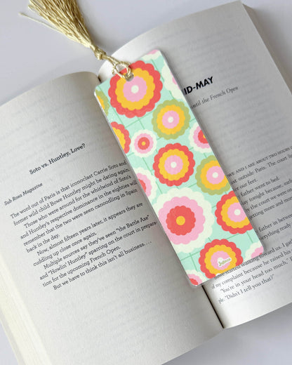 Retro Bloom Bookmark