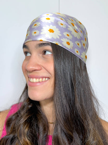 Lavender Daisy Bandana