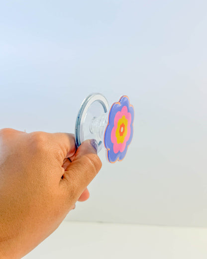 Funky Bloom Magnetic Grip Holder