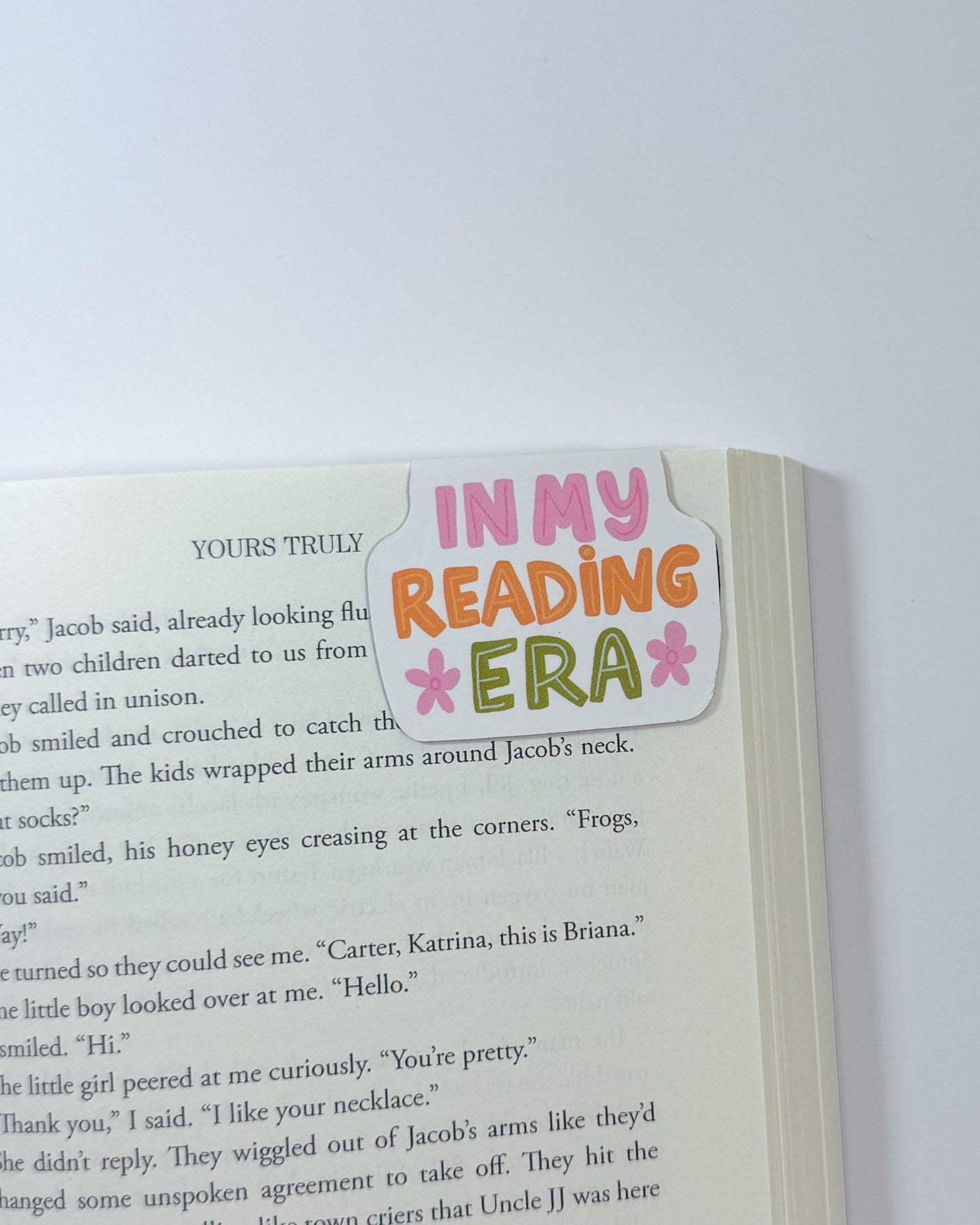 In My Reading Era Book Magnetic Bookmark