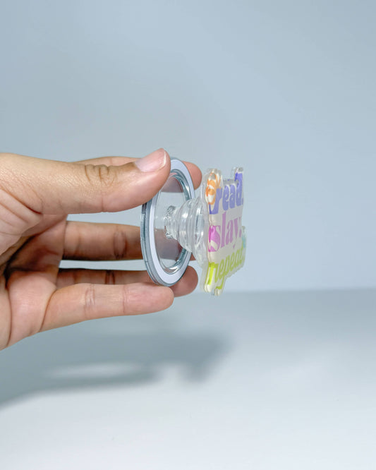 READ SLAY REPEAT Magnetic Grip Holder